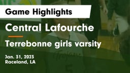 Central Lafourche  vs Terrebonne girls varsity Game Highlights - Jan. 31, 2023