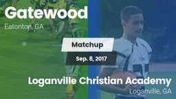 Matchup: Gatewood vs. Loganville Christian Academy  2017