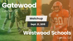 Matchup: Gatewood vs. Westwood Schools 2018