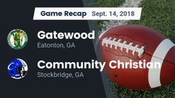 Recap: Gatewood  vs. Community Christian  2018