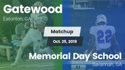 Matchup: Gatewood vs. Memorial Day School 2019