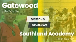 Matchup: Gatewood vs. Southland Academy  2020