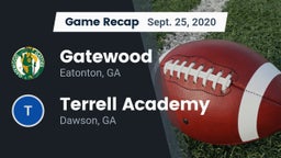 Recap: Gatewood  vs. Terrell Academy  2020