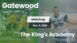 Matchup: Gatewood vs. The King's Academy 2020