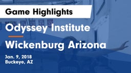 Odyssey Institute vs Wickenburg Arizona Game Highlights - Jan. 9, 2018