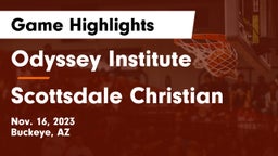 Odyssey Institute vs Scottsdale Christian Game Highlights - Nov. 16, 2023