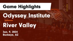 Odyssey Institute vs River Valley  Game Highlights - Jan. 9, 2024
