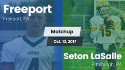 Matchup: Freeport vs. Seton LaSalle  2017