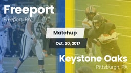 Matchup: Freeport vs. Keystone Oaks  2017