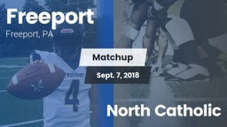Matchup: Freeport vs. North Catholic 2018