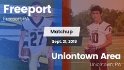 Matchup: Freeport vs. Uniontown Area  2018