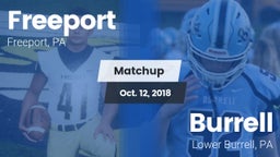 Matchup: Freeport vs. Burrell  2018
