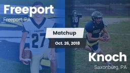Matchup: Freeport vs. Knoch  2018