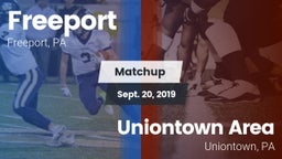 Matchup: Freeport vs. Uniontown Area  2019