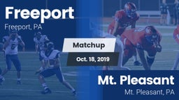 Matchup: Freeport vs. Mt. Pleasant  2019