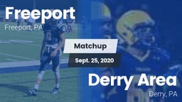 Matchup: Freeport vs. Derry Area 2020