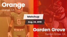 Matchup: Orange vs. Garden Grove  2018