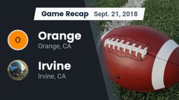 Recap: Orange  vs. Irvine  2018