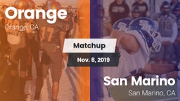 Matchup: Orange vs. San Marino  2019