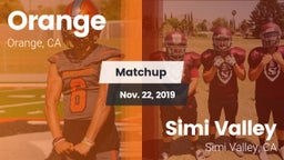 Matchup: Orange vs. Simi Valley  2019