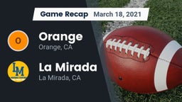 Recap: Orange  vs. La Mirada  2021