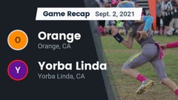 Recap: Orange  vs. Yorba Linda  2021