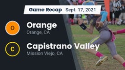 Recap: Orange  vs. Capistrano Valley  2021