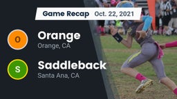 Recap: Orange  vs. Saddleback  2021