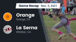 Recap: Orange  vs. La Serna  2021