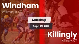 Matchup: Windham vs. Killingly  2017