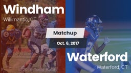 Matchup: Windham vs. Waterford  2017
