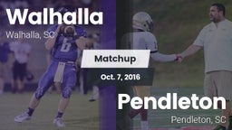 Matchup: Walhalla vs. Pendleton  2016