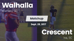 Matchup: Walhalla vs. Crescent  2017
