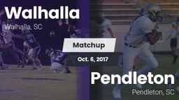 Matchup: Walhalla vs. Pendleton  2017