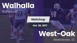 Matchup: Walhalla vs. West-Oak  2017