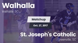 Matchup: Walhalla vs. St. Joseph's Catholic  2017