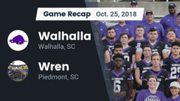 Recap: Walhalla  vs. Wren  2018