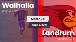Matchup: Walhalla vs. Landrum  2019