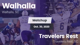 Matchup: Walhalla vs. Travelers Rest  2020