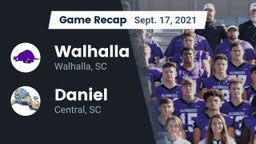 Recap: Walhalla  vs. Daniel  2021
