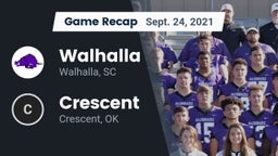 Recap: Walhalla  vs. Crescent  2021