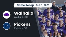 Recap: Walhalla  vs. Pickens  2021