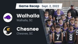 Recap: Walhalla  vs. Chesnee  2022