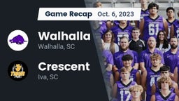 Recap: Walhalla  vs. Crescent  2023