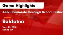 Kenai Peninsula Borough School District  vs Soldotna  Game Highlights - Jan. 16, 2018