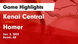 Kenai Central  vs Homer  Game Highlights - Jan. 5, 2024