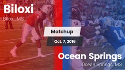 Matchup: Biloxi vs. Ocean Springs  2016