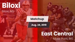 Matchup: Biloxi vs. East Central  2018