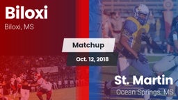 Matchup: Biloxi vs. St. Martin  2018