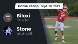 Recap: Biloxi  vs. Stone  2019